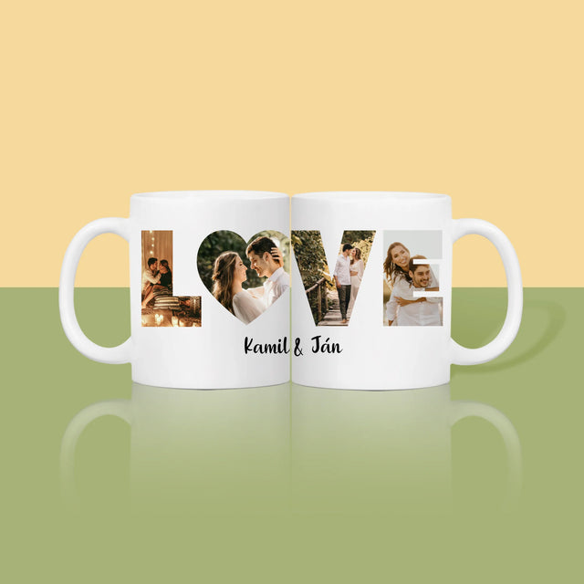 Slovo Z Fotografií: Love Z Tvojich Fotografií - Hrnček