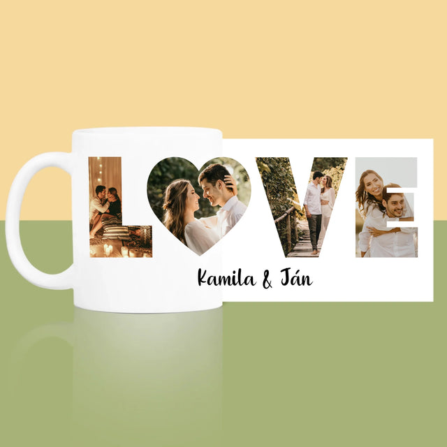 Slovo Z Fotografií: Love Z Tvojich Fotografií - Hrnček