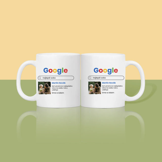 Fotografia A Podpis: Najlepší Ocko Výsledok Google - Hrnček