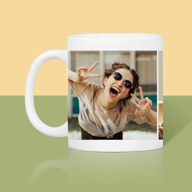 Fotokoláž: Narodeninová Koláž Z Fotografií - Hrnček