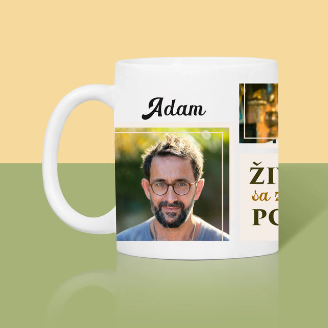 Fotokoláž: Život Sa Začína Po 50 - Hrnček