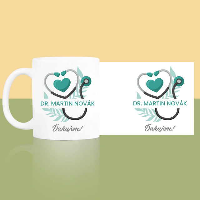 Monogram: Lekár Ďakujem - Hrnček