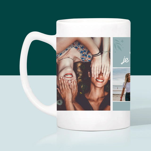 Fotokoláž: Najlepšie Kamarátky - Hrnček