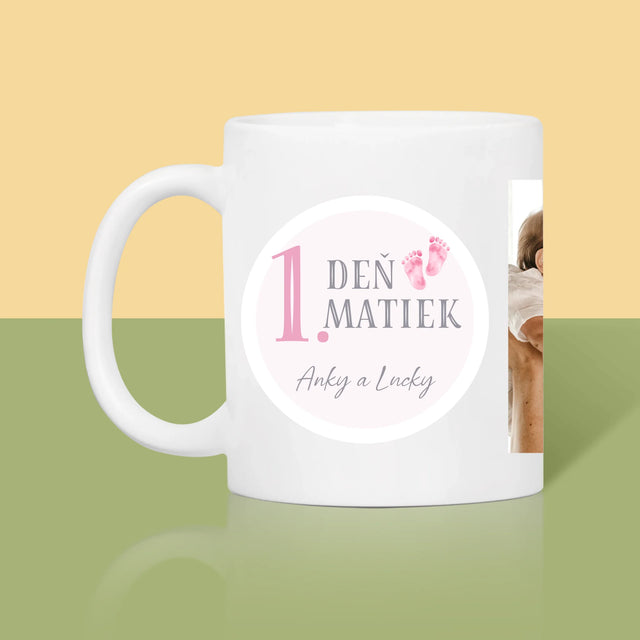 Fotokoláž: Prvý Deň Matiek - Hrnček