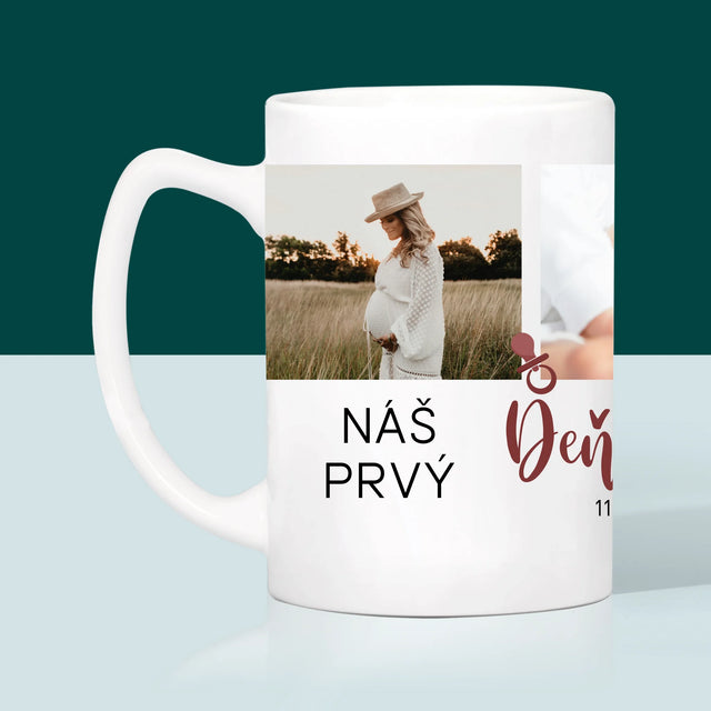 Fotokoláž: Náš Prvý Deň Matiek - Hrnček