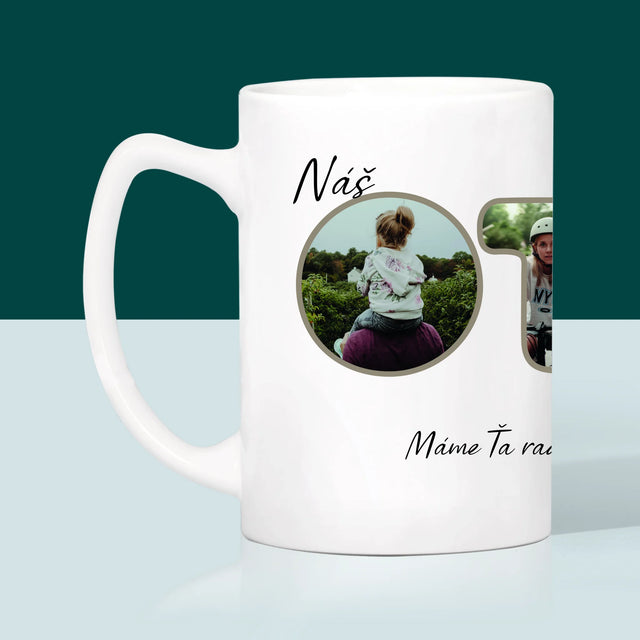 Slovo Z Fotografií: Náš Otec Je Najlepší - Hrnček