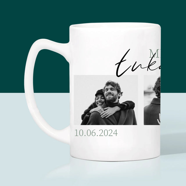 Fotokoláž: Mr&Mrs Svadobné - Hrnček