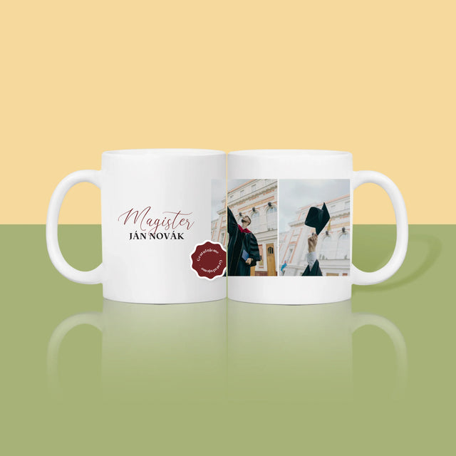 Fotokoláž: Magister - Hrnček