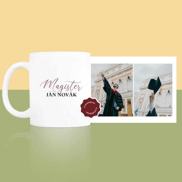 Fotokoláž: Magister - Hrnček