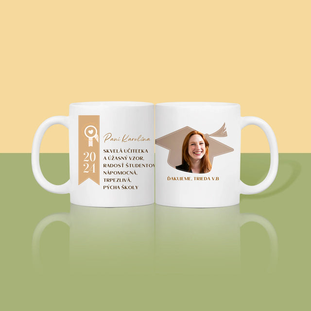Fotografia A Podpis: Diplom Pre Učiteľa - Hrnček