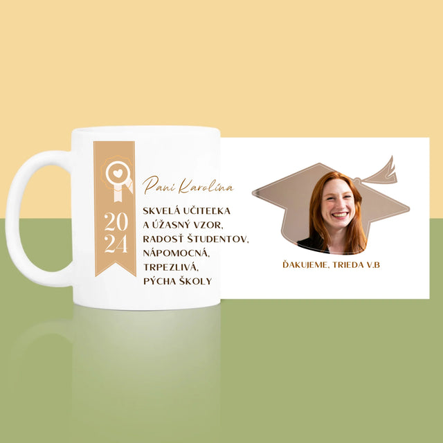 Fotografia A Podpis: Diplom Pre Učiteľa - Hrnček
