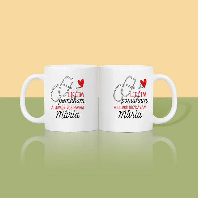 Meno A Podpis: Liečim Pomáham - Hrnček