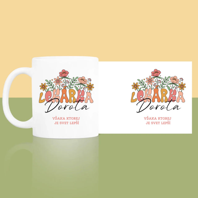 Meno A Podpis: Lekárka - Hrnček