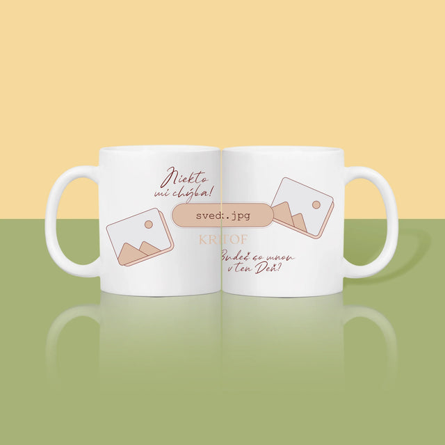 Meno A Podpis: Niekto Mi Chýba Svedok - Hrnček