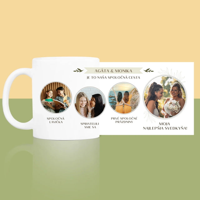 Fotokoláž: Je To Naša Spoločná Cesta - Hrnček