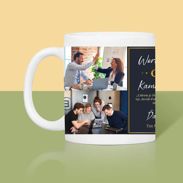 Fotokoláž: Najlepší Šéf - Hrnček