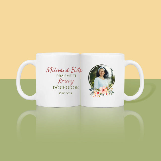 Fotografia A Podpis: Najlepší Dôchodok - Hrnček