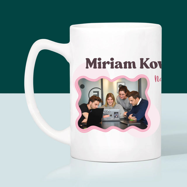 Fotokoláž: Najlepšia Šéfka - Hrnček