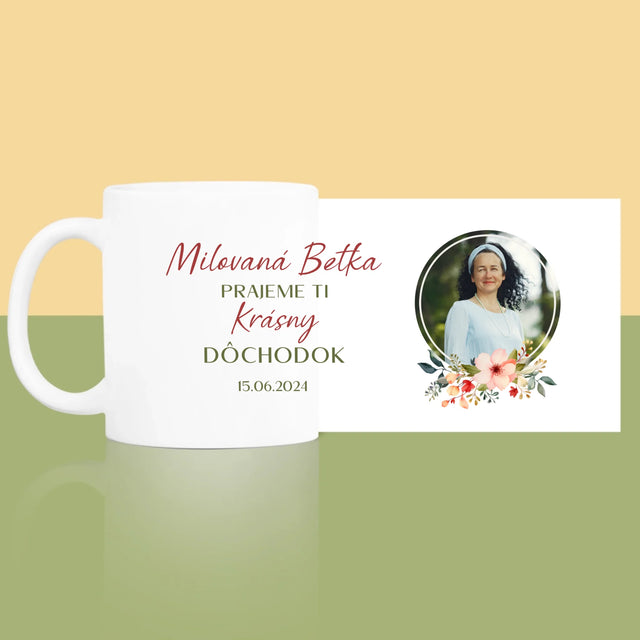 Fotografia A Podpis: Najlepší Dôchodok - Hrnček