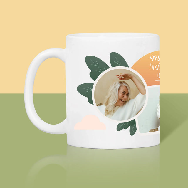 Fotokoláž: Vysnívaný Oddych - Hrnček