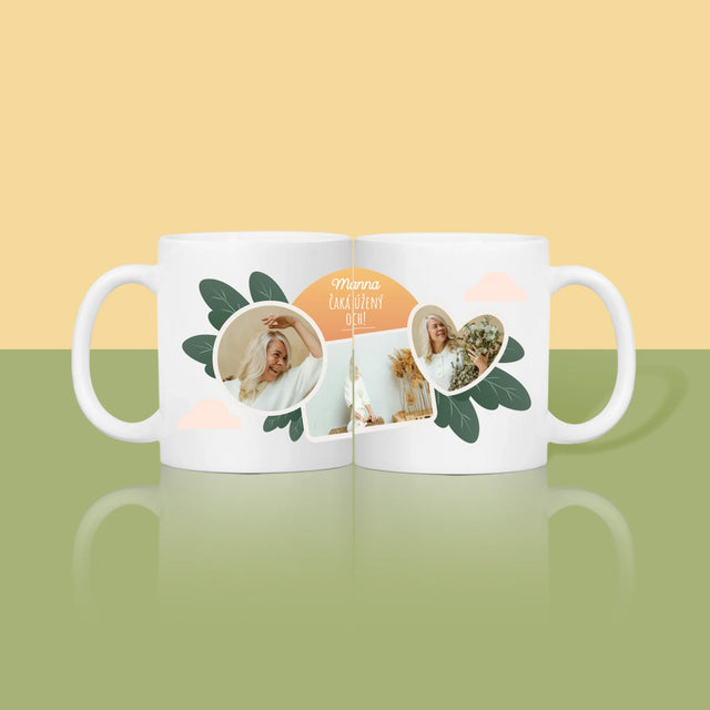 Fotokoláž: Vysnívaný Oddych - Hrnček