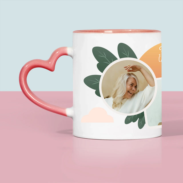 Fotokoláž: Vysnívaný Oddych - Hrnček