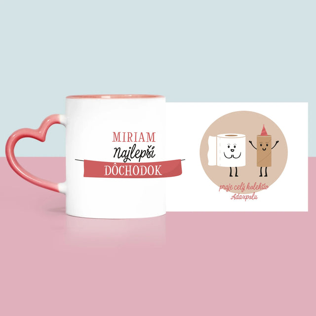 Meno A Podpis: Najlepší Dôchodok - Hrnček