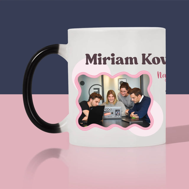 Fotokoláž: Najlepšia Šéfka - Hrnček