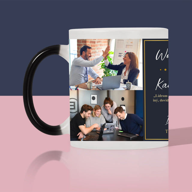 Fotokoláž: Najlepší Šéf - Hrnček