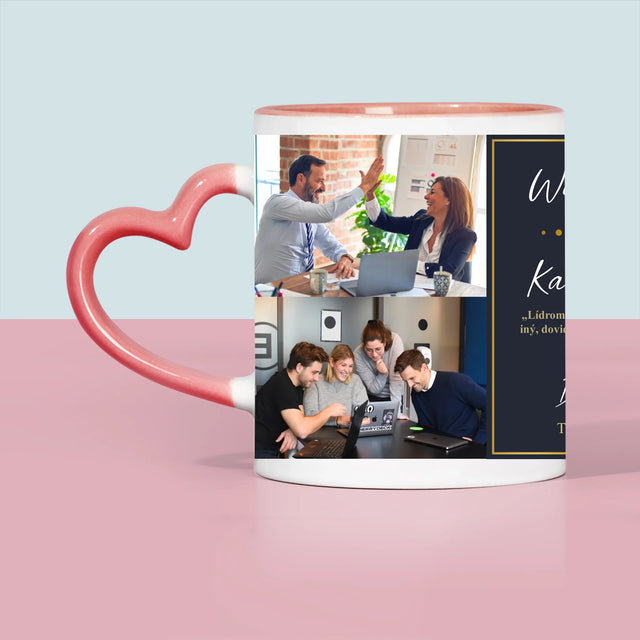 Fotokoláž: Najlepší Šéf - Hrnček