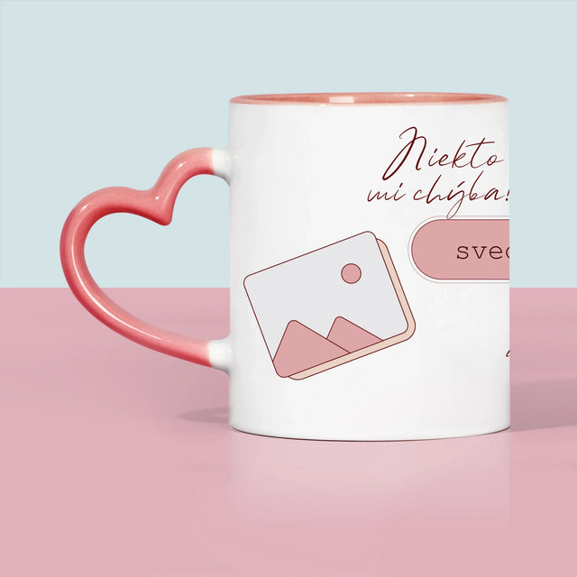 Meno A Podpis: Niekto Mi Chýba Svedkyňa - Hrnček