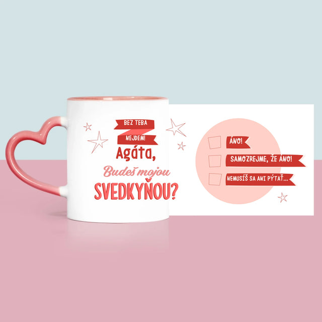 Meno A Podpis: Bez Teba Nejdem - Hrnček