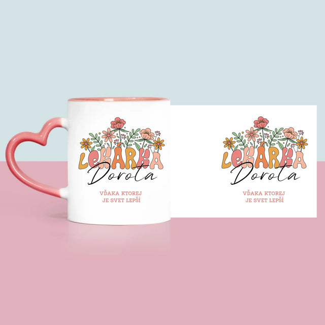 Meno A Podpis: Lekárka - Hrnček