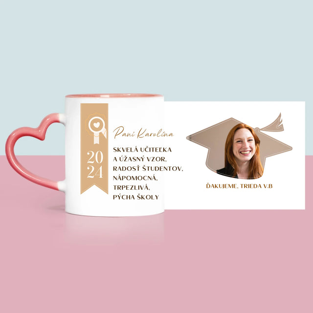 Fotografia A Podpis: Diplom Pre Učiteľa - Hrnček