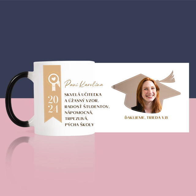 Fotografia A Podpis: Diplom Pre Učiteľa - Hrnček
