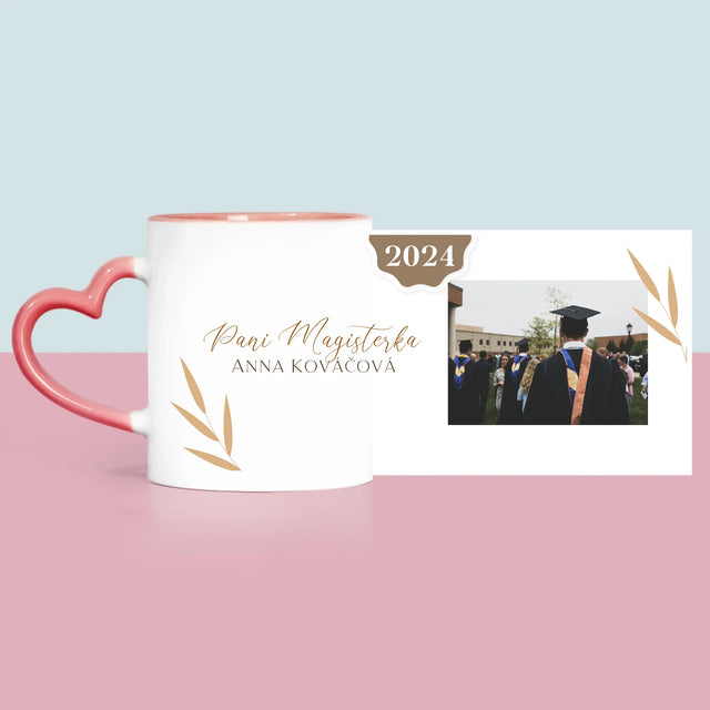 Fotokoláž: Pani Magisterka - Hrnček