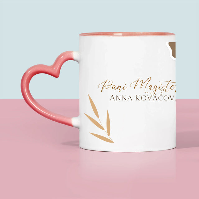 Fotokoláž: Pani Magisterka - Hrnček