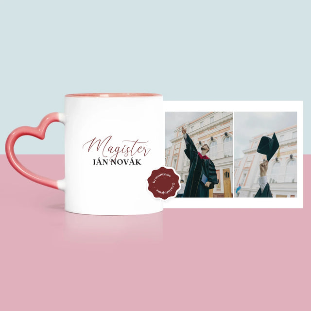 Fotokoláž: Magister - Hrnček