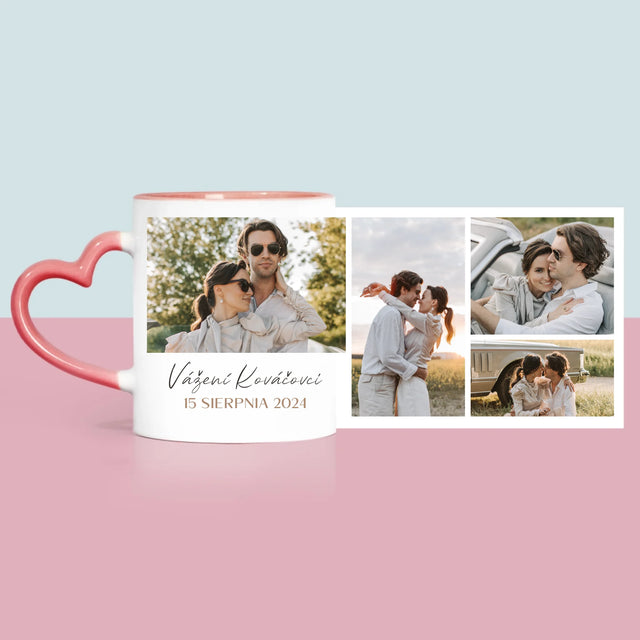 Fotokoláž: Vážení - Hrnček