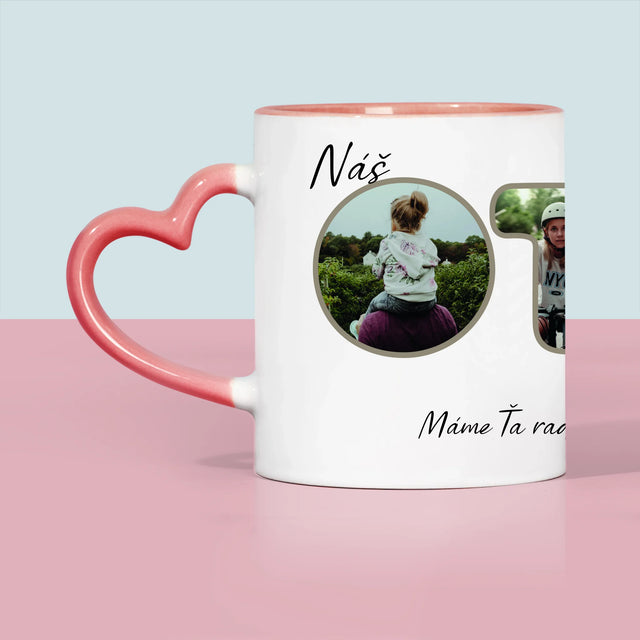 Slovo Z Fotografií: Náš Otec Je Najlepší - Hrnček