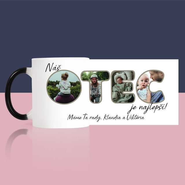 Slovo Z Fotografií: Náš Otec Je Najlepší - Hrnček