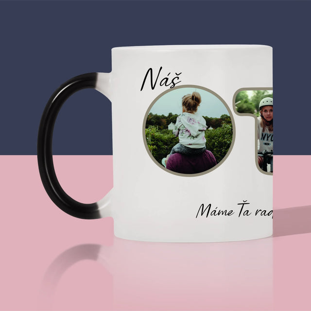 Slovo Z Fotografií: Náš Otec Je Najlepší - Hrnček