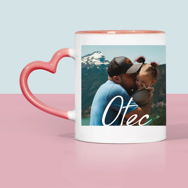 Fotografia A Podpis: Nenahraditeľný Otecko Priania - Hrnček