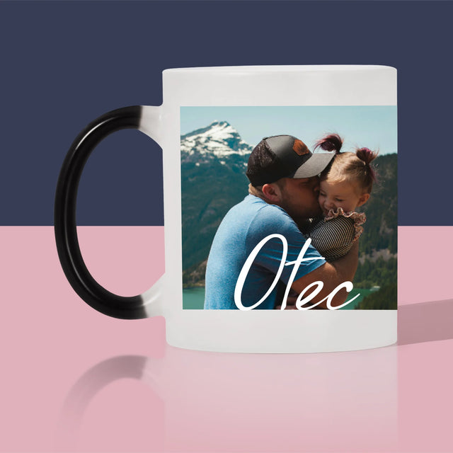 Fotografia A Podpis: Nenahraditeľný Otecko Priania - Hrnček