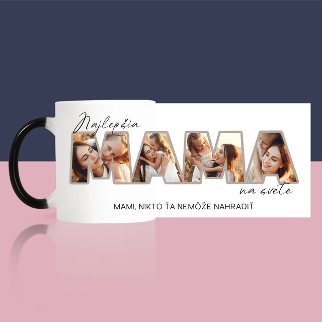 Slovo Z Fotografií: Najlepšia Mama Na Svete Fotografie - Hrnček