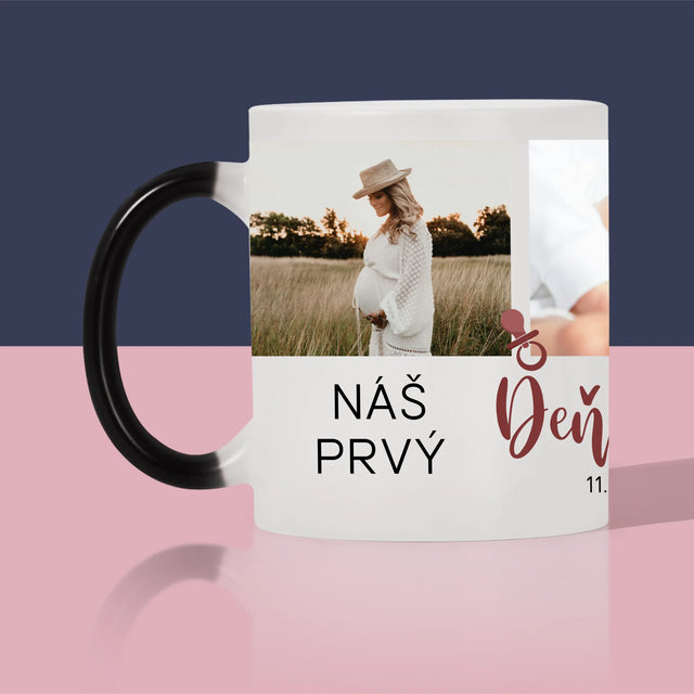 Fotokoláž: Náš Prvý Deň Matiek - Hrnček