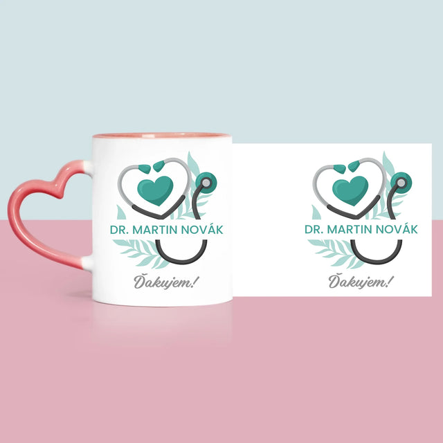 Monogram: Lekár Ďakujem - Hrnček