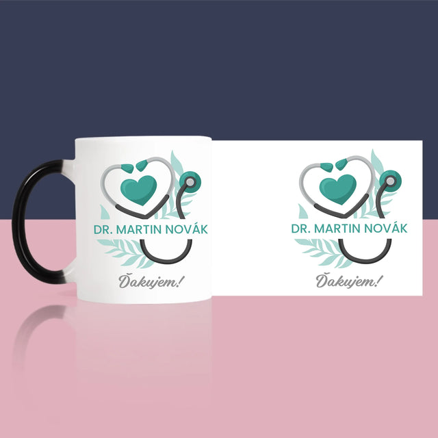 Monogram: Lekár Ďakujem - Hrnček