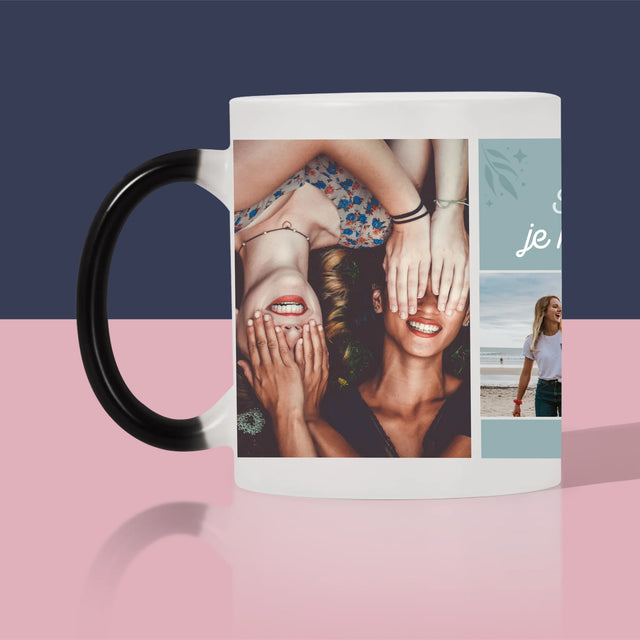 Fotokoláž: Najlepšie Kamarátky - Hrnček