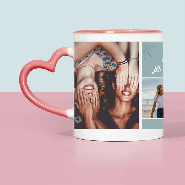 Fotokoláž: Najlepšie Kamarátky - Hrnček